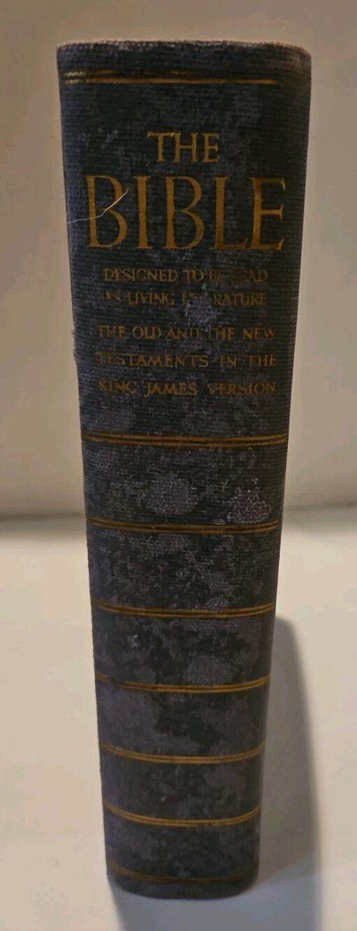 Vtg. The Bible Designed To Be Read As Living Literature King James 1936 Edition